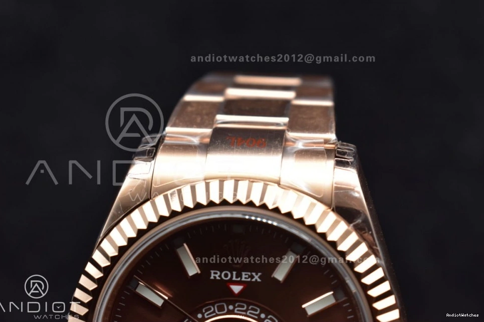 A23J Noob Dial Bracelet RG 1103 Best Sleek on Brown Skydweller Edition RG 1206